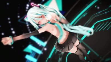 Miku Hentai Dance Catches the Wave (000MMD)