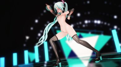 Miku Hentai Dance Catches the Wave (000MMD)