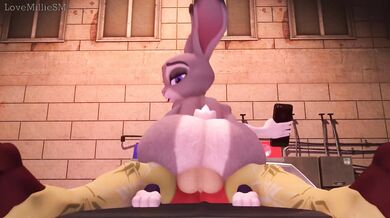 Judy and Nick on a date make a date at the police officer with Sound - Lovemilliesm