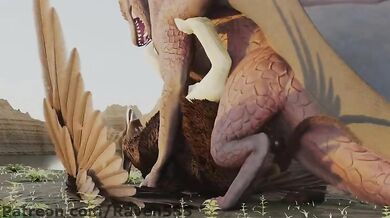 The Hentai Dragon Dominating the Gryphon