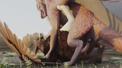 The Hentai Dragon Dominating the Gryphon