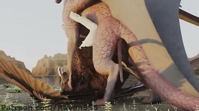 The Hentai Dragon Dominating the Gryphon