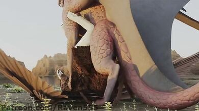 The Hentai Dragon Dominating the Gryphon