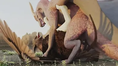 The Hentai Dragon Dominating the Gryphon