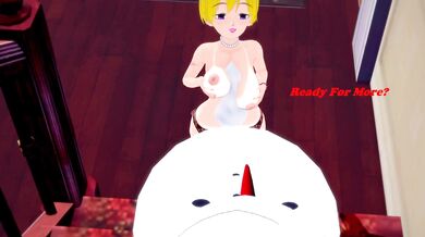 Heroine Gets Double Penetrated by Twin Brothers in the Forest!