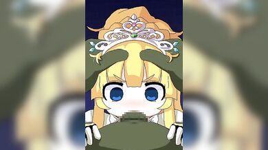 Sexy Space Princess Gets Tongue Fucked in Deep Throating Battle of Galaxies!