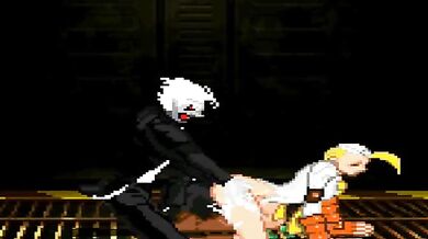 Busty Bombshell Cammy Rides her Sexy Doggy Style in MUGEN with ABAO!