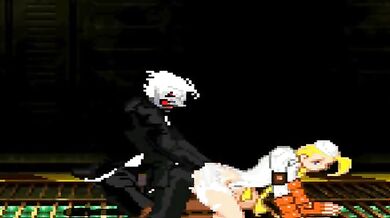 Busty Bombshell Cammy Rides her Sexy Doggy Style in MUGEN with ABAO!