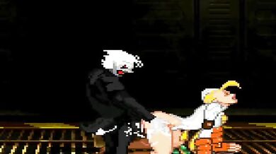 Busty Bombshell Cammy Rides her Sexy Doggy Style in MUGEN with ABAO!