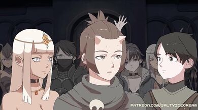 Mystical Desires: A Seductive Rite with Salty Ice Cream