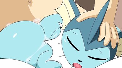 Riding the Steam Train with a Freshly Bathed Vaporeon [Zaviel]