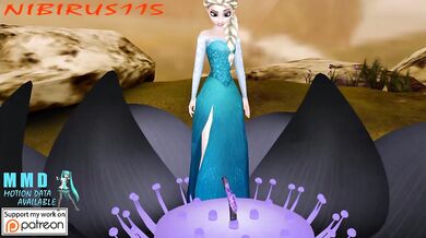 Watch as Elsa gets penetrated by a slimy tentacle monster in this hot hentai porn video