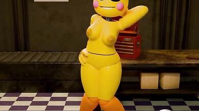 Watch as Toy Chica gets played with by @zxxxarts in this hot hentai video!