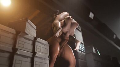 Jill Valentine is a newbie SFM artist and she struggles to draw good porn scenes