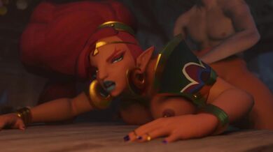 The Powerful and Curvy Goddess - Urbosa 2 Adoring Males!