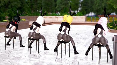 Watch as the sexy roller skater, Rollin, takes on the ultimate challenge - a sexual roller derby!