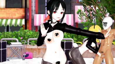 Watch as the sexy roller skater, Rollin, takes on the ultimate challenge - a sexual roller derby!
