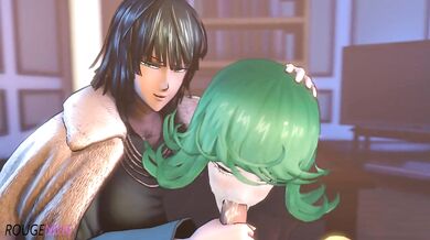 One-Punch Man: Saitama Gets a Blowjob