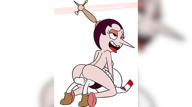 The Fleshy Abduction of Hilda Berg by Cuphead!