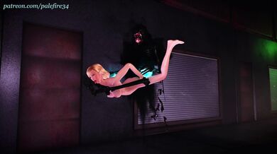 Penetrating the paranormal world of anal sex with a see-through penis