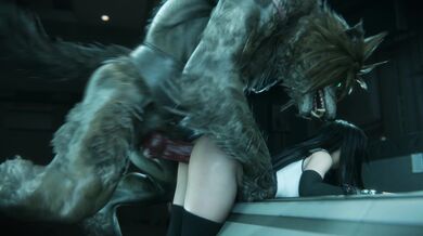 Tifa Lockhart and the Werewolf Cloud [Reken3D] [4K]