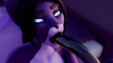 Watch as Asha takes a dildo and sucks on it with delightful sounds filling the room