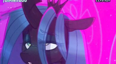 The Metamorphosis of Queen Chrysalis in the HMV Kingdom