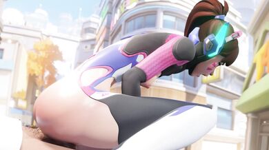 Overwatchs Dva Sizzles in Steamy Fan Service Blowjob Scene!
