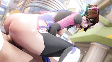Overwatchs Dva Sizzles in Steamy Fan Service Blowjob Scene!