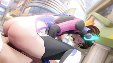 Overwatchs Dva Sizzles in Steamy Fan Service Blowjob Scene!