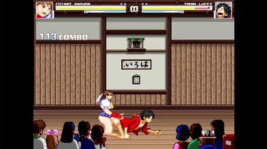 One Piece: Futa on Male - The Disciplinary Action of Sakura towards Luffy