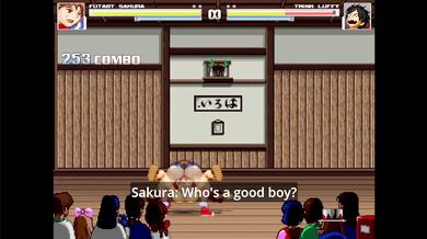 One Piece: Futa on Male - The Disciplinary Action of Sakura towards Luffy