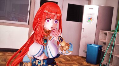 The Raiden Shogun, Nilou and Eula (4K @ 60) take a break from time traveling to enjoy some lovemaking in the present day