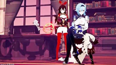 Watch this hot anime porn video to see sexy girls getting wild in a party!