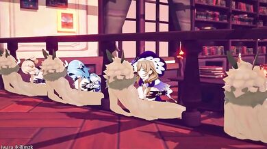 Watch this hot anime porn video to see sexy girls getting wild in a party!