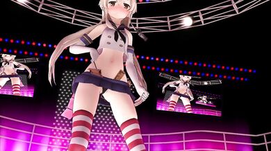 Luscious Lovemaking with Shimakaze and NegumoKaz in the Kitchen while Making Sweet Apple Pie!