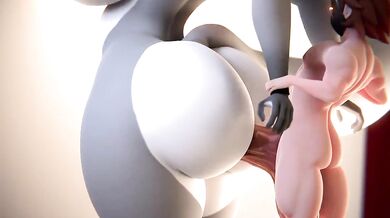 Sexy Chibi Kitty Gets Roughly Banged in the Ass