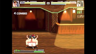 The Futa Shadow Demon, Mai Shiranui and Tifa Lockhart enter a secret world of Futa onn y sex adventure