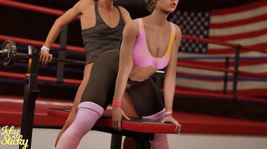 Watch Cassie Cage getting sweaty while riding a huge dick at the gym She cant get enough of it and her pussy is on fire! Icy hot indeed!