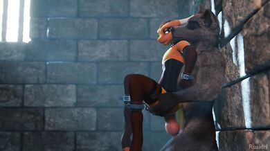 The Alpha Wolf and His Slave: A Tale of For*ced Bondage and Bestiality