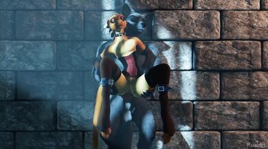 The Alpha Wolf and His Slave: A Tale of For*ced Bondage and Bestiality