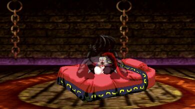 Megane, the legendary warrior, meets Ingrid, the seductress queen in a fierce battle of seduction and pleasure