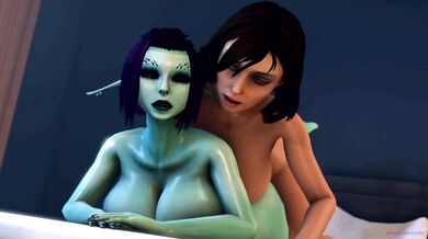 Megan Rain Alexis Texas Romi Rain in 3-way anal sex [HentaiPornVideos]