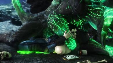 Elizabeth vs Deathclaw