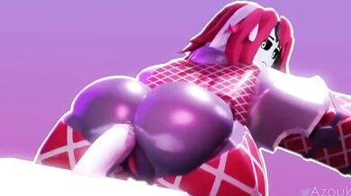 Taking It in the Rear: An Anal Adventure with Azukl on Roblox