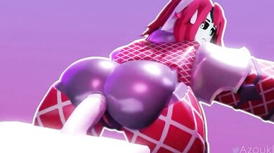 Taking It in the Rear: An Anal Adventure with Azukl on Roblox