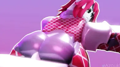 Taking It in the Rear: An Anal Adventure with Azukl on Roblox