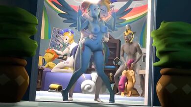 The Secret Garden: The Nymphs of Pegasus and their Orgy, featuring froggy fun!