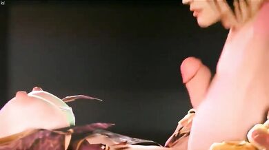 The Tale of Two Futa Cocks: Ivys Paizuri Service