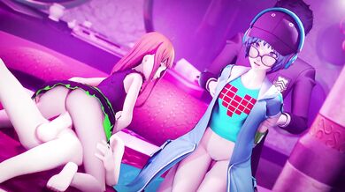 The Naughty Adventures of Futaba and Fuuka with Navi in Amateur Swapping Throwaways Or something like that